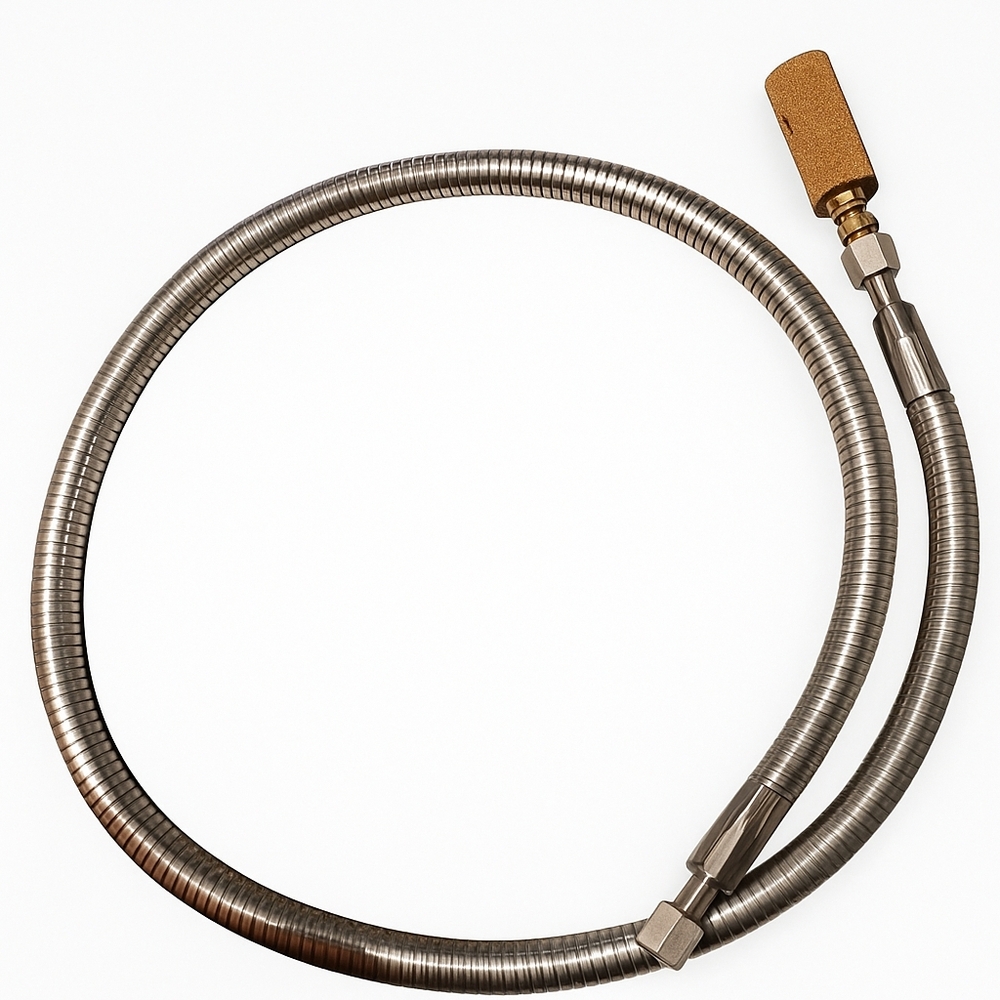 6-Foot Stainless Transfer Hose – Specialty High-Performance Model